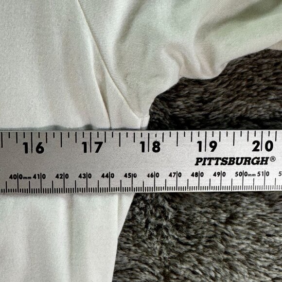 Abercrombie & Fitch Soft AF Tee Sz XS White - Picture 6 of 8